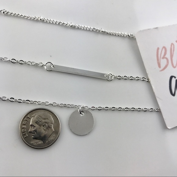 3 for $25⚡️3 layer bar sequin coin necklace - Picture 3 of 4